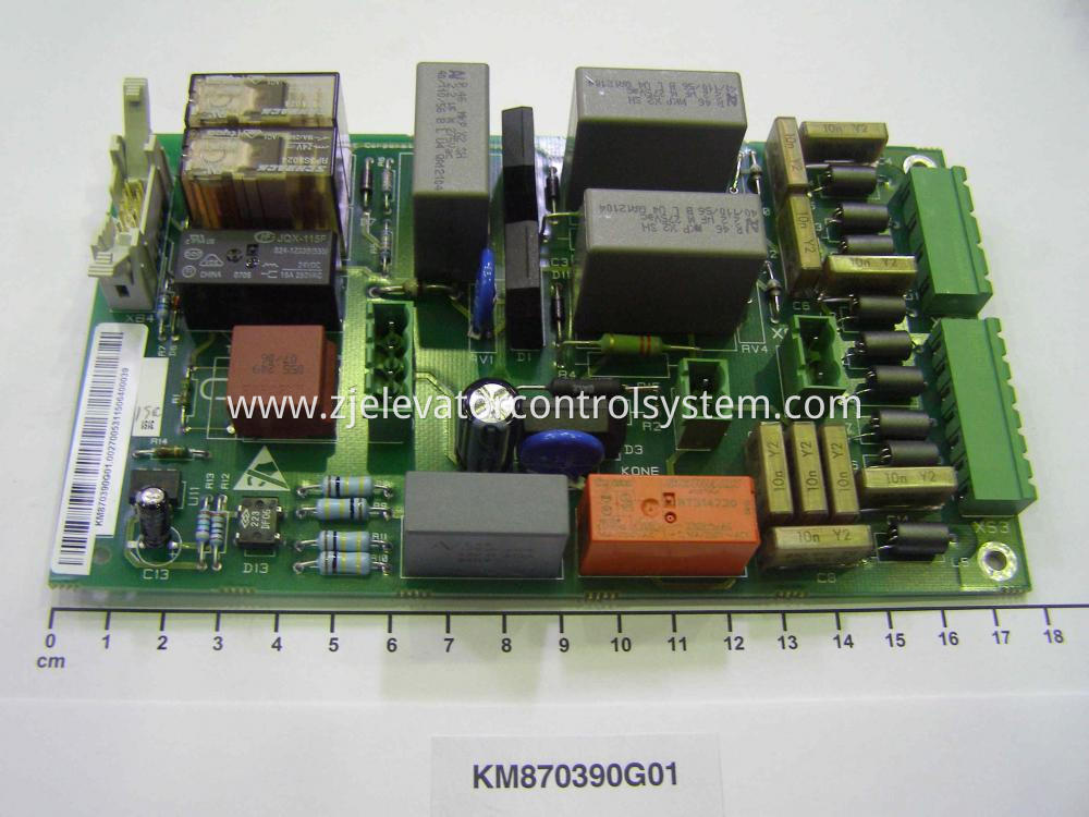 KONE Lift Brake Control Board KM870390G01